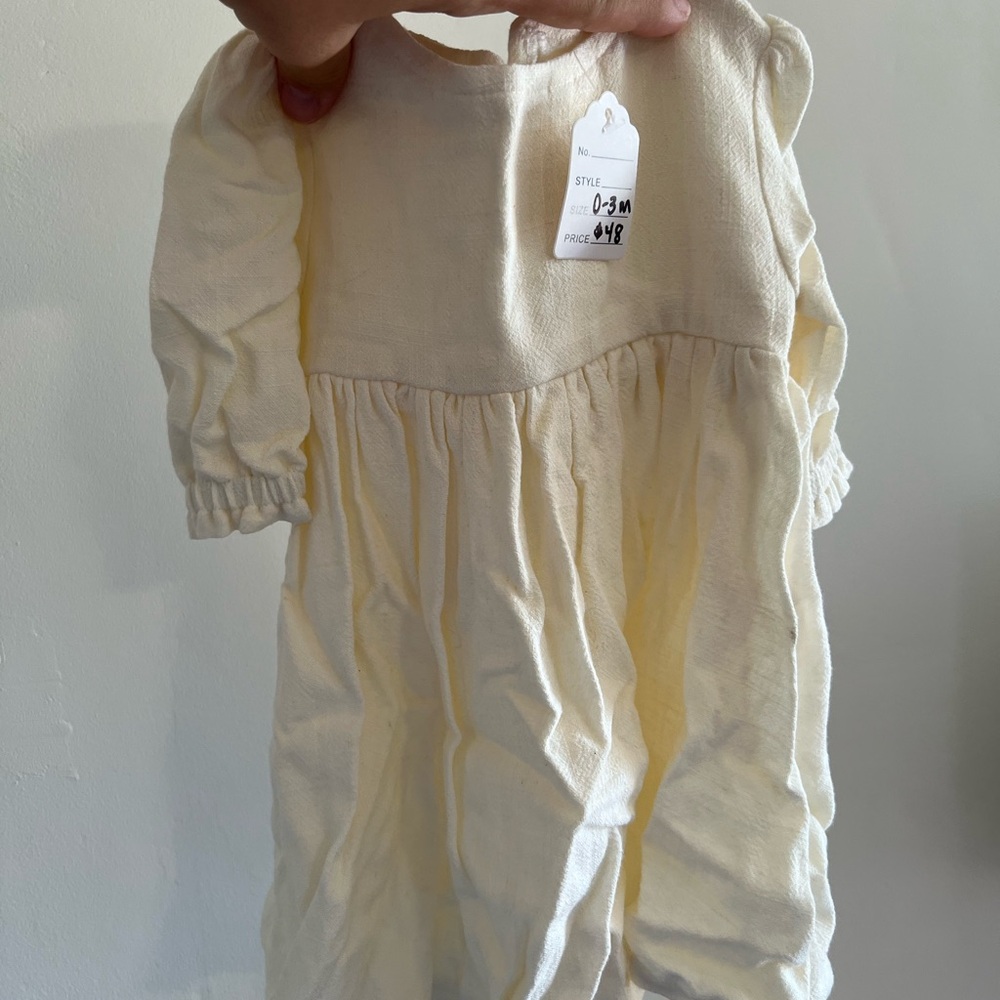 Cream Kids Pajamas